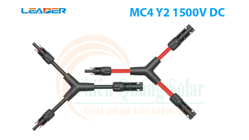 Jack nối MC4 Y2 1500V DC SY-BY21-AB (Solar PV Y Branch Connector) 